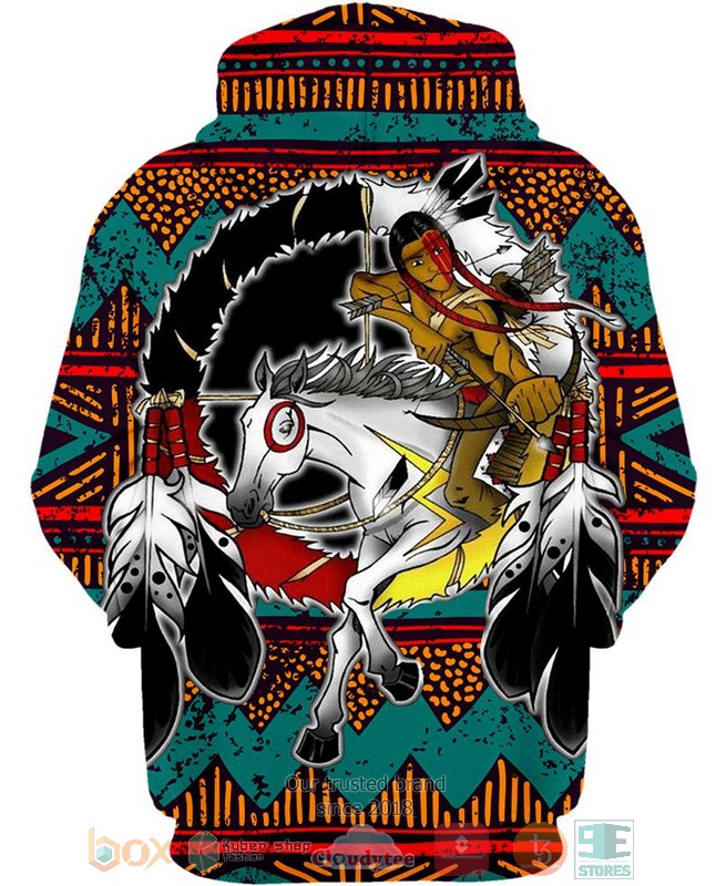 Native-Warrior-Horse-3D-Shirt-Hoodie-3