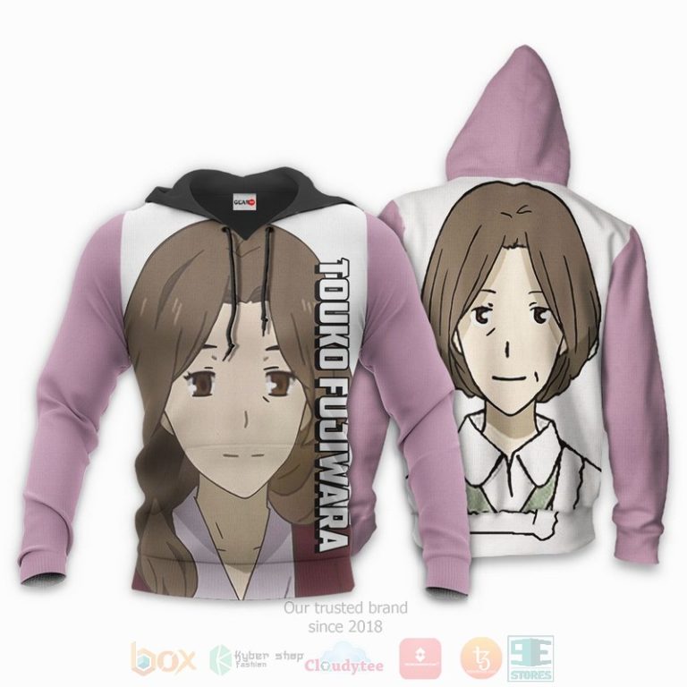 Natsume-Yuujinchou-Touko-Fujiwara-Anime-3D-Hoodie-Bomber-Jacket-3