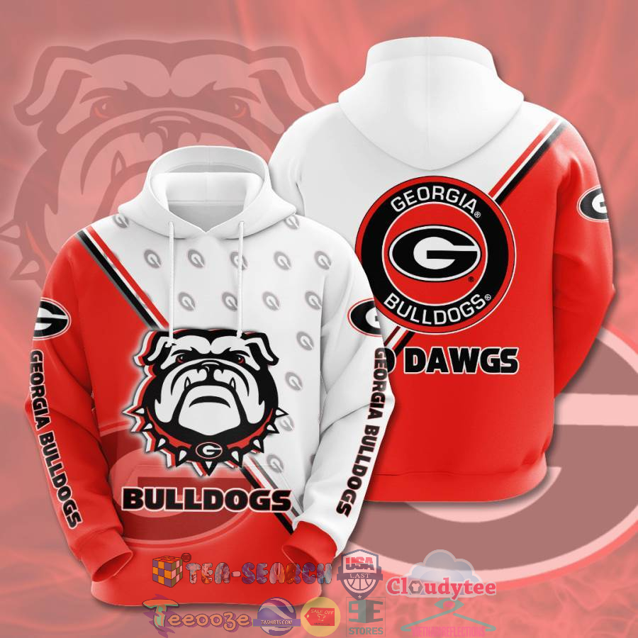 Ncaa Georgia Bulldogs Go Dawgs Hoodie 3D Ncaa Georgia Bulldogs Go Dawgs Hoodie 3D