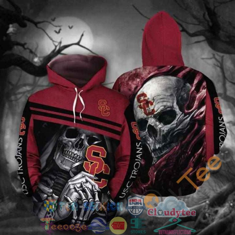 Ncaa-Usc-Trojans-Skull-Hoodie-3D-1