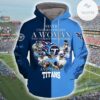 Never Underestimate A Woman Who Understands Football And Loves Titans Hoodie
