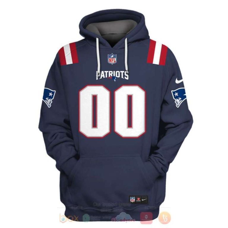 New-England-Patriots-Nfl-Personalized-3D-Hoodie-Jersey-Shirt-3