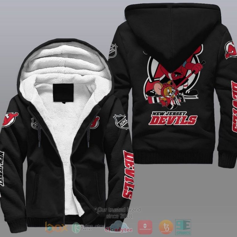 New-Jersey-Devils-Nhl-Tom-And-Jerry-Fleece-Hoodie-1