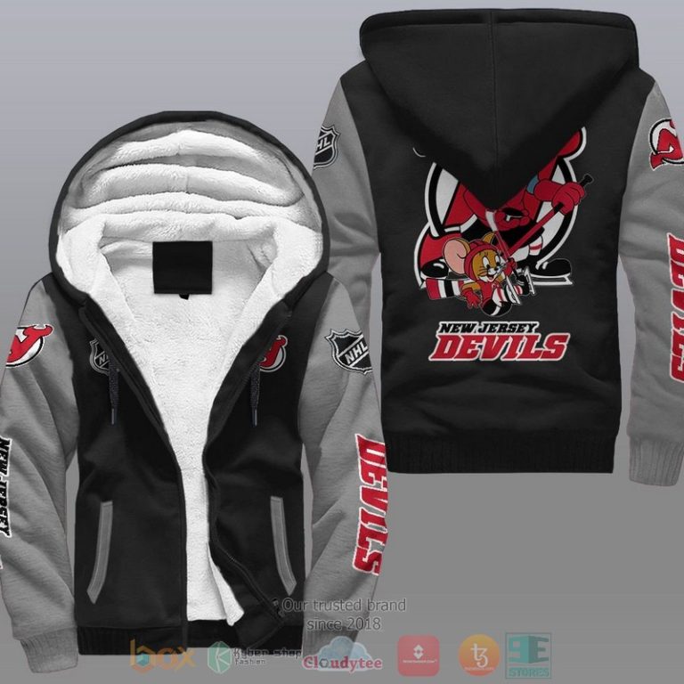 New-Jersey-Devils-Nhl-Tom-And-Jerry-Fleece-Hoodie-2