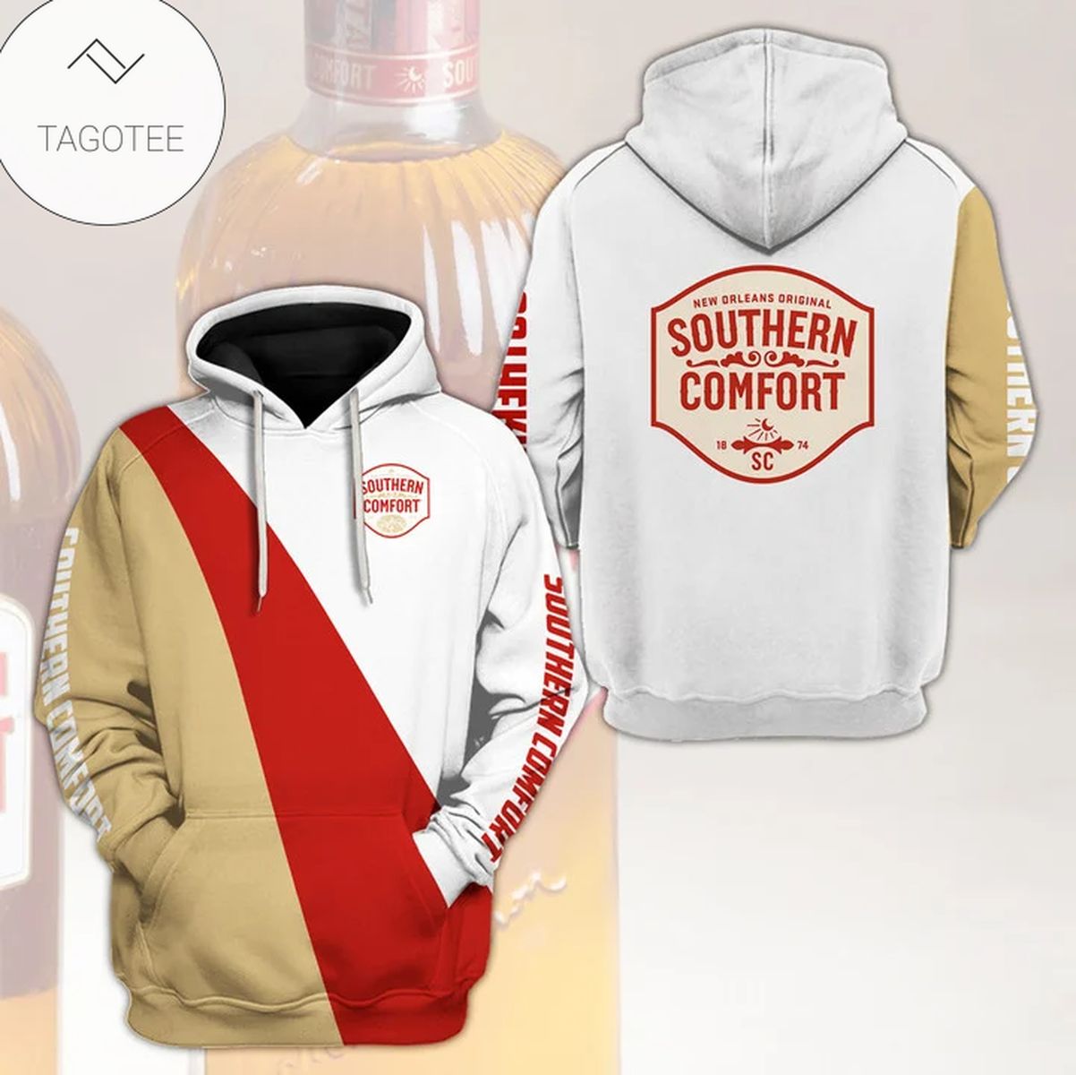 New Orleans Original Southern Comfort Logo Hoodie New Orleans Original Southern Comfort Logo Hoodie