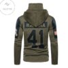 New Orleans Saints Number 41 Alvin Kamara Mask Hoodie