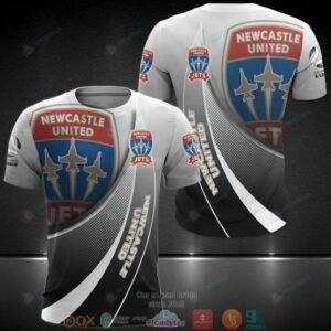 Newcastle Jets 3D Hoodie