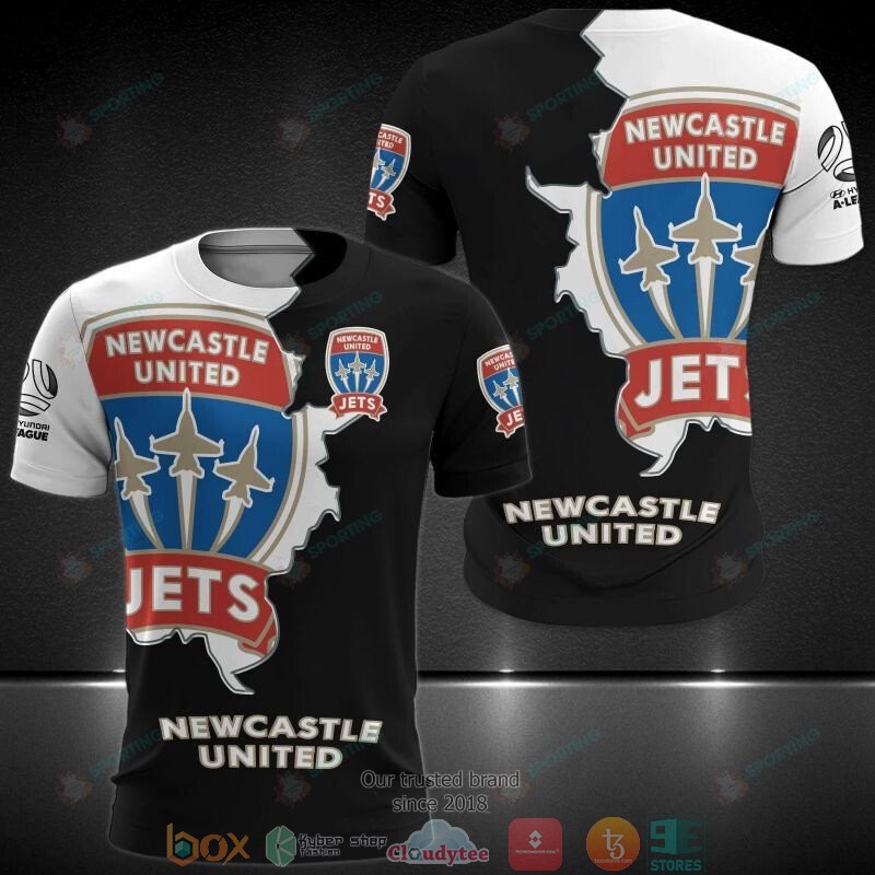 Newcastle Jets 3D Shirt Newcastle Jets 3D Shirt