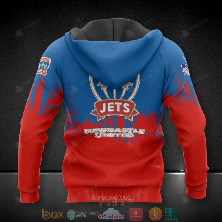 Newcastle-Jets-Blue-Red-3D-Shirt-Hoodie-2