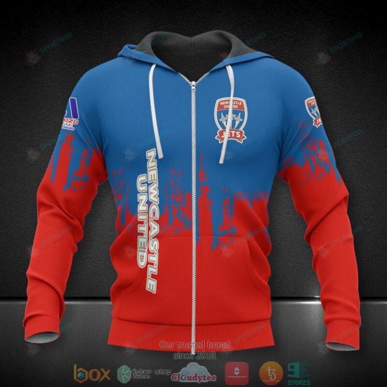 Newcastle-Jets-Blue-Red-3D-Shirt-Hoodie-3