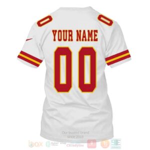 Nfl American Football League Personalized White 3D Hoodie