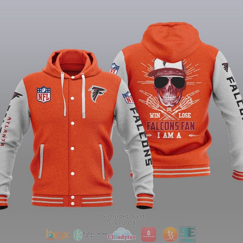 Nfl Atlanta Falcons I Am A Falcons Fan Baseball Hoodie Jacket Nfl Atlanta Falcons I Am A Falcons Fan Baseball Hoodie Jacket