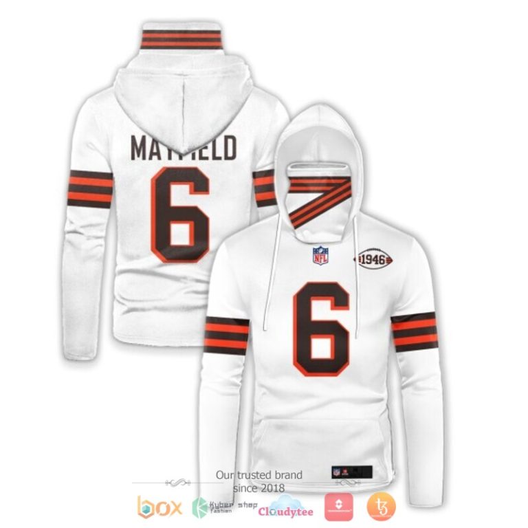 Nfl-Baker-Mayfield-6-1946-White-Hoodie-Mask-1