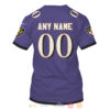 Nfl Baltimore Ravens Personalized 3D Hoodie