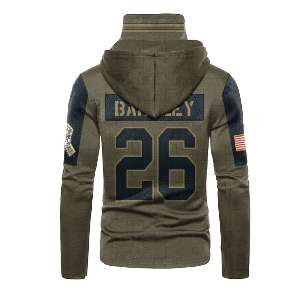 Nfl Barkley 26 New York Giants 3D Hoodie Mask Nfl Barkley 26 New York Giants 3D Hoodie Mask