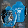 Nfl Carolina Panthers Christian Mccaffrey 22 Belong Panthers Hoodie 3D