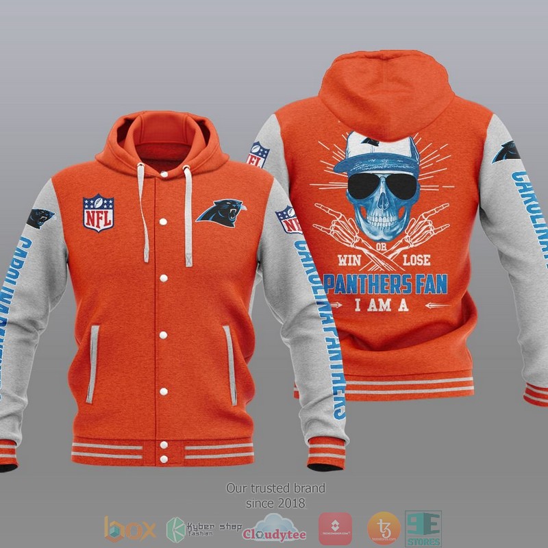 Nfl Carolina Panthers I Am A Panthers Fan Baseball Hoodie Jacket Nfl Carolina Panthers I Am A Panthers Fan Baseball Hoodie Jacket