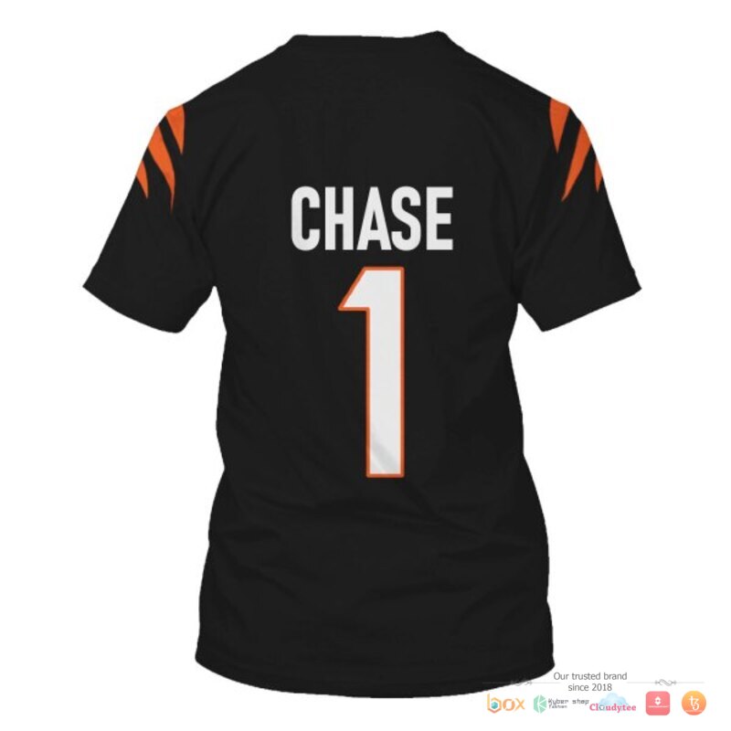 Nfl Chase 1 Cincinnati Bengals Black 3D Shirt Nfl Chase 1 Cincinnati Bengals Black 3D Shirt
