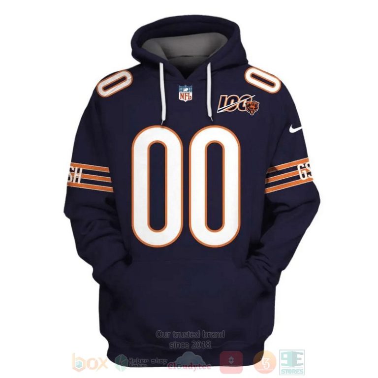 Nfl-Chicago-Bears-Personalized-Navy-3D-Hoodie-Shirt-2