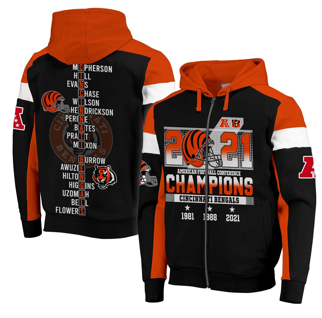 Nfl-Cincinnati-Bengals-3D-Zip-Hoodie-1