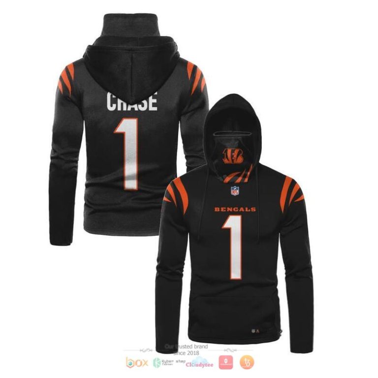 Nfl-Cincinnati-Bengals-Chase-1-3D-Hoodie-Mask-1