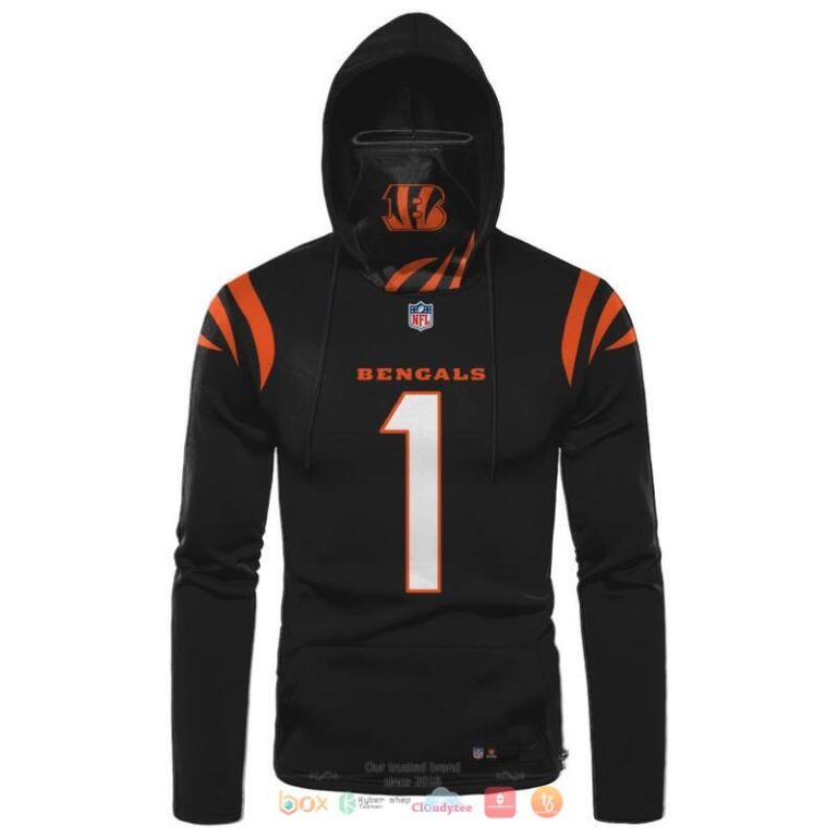 Nfl-Cincinnati-Bengals-Chase-1-3D-Hoodie-Mask-2