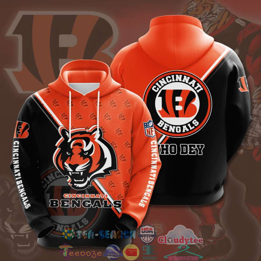 Nfl Cincinnati Bengals Hoodie 3D Nfl Cincinnati Bengals Hoodie 3D