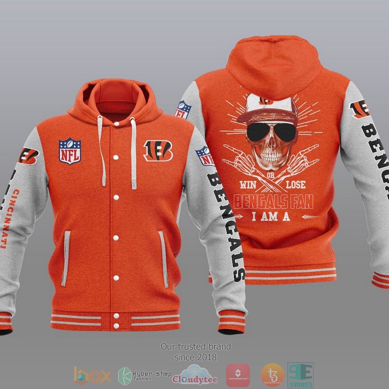 Nfl Cincinnati Bengals I Am A Bengals Fan Baseball Hoodie Jacket Nfl Cincinnati Bengals I Am A Bengals Fan Baseball Hoodie Jacket