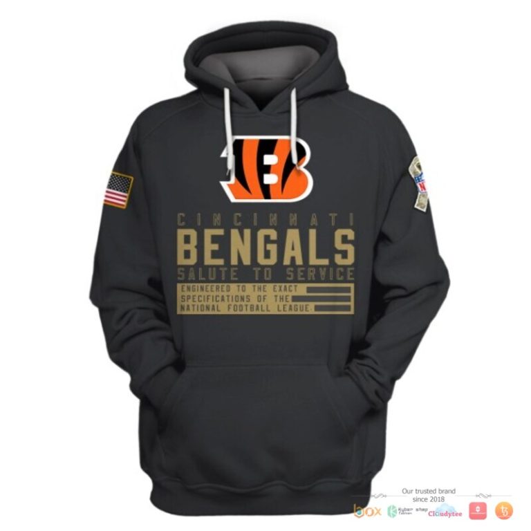 Nfl-Cincinnati-Bengals-Salute-To-Service-Black-Custom-3D-Shirt-Hoodie-3