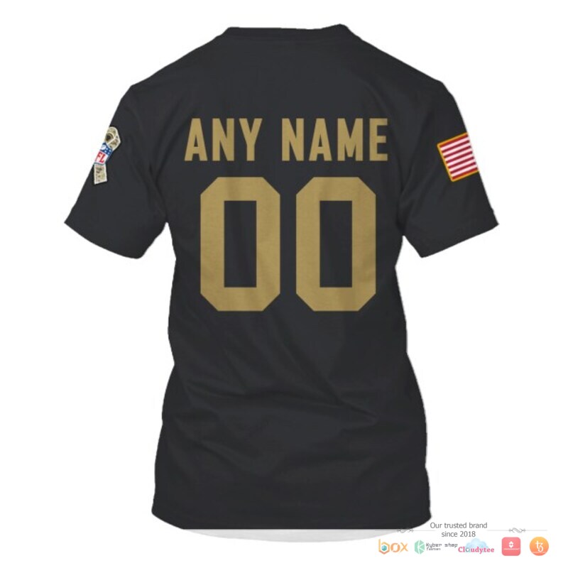 Nfl Cincinnati Bengals Salute To Service Black Custom 3D Shirt Nfl Cincinnati Bengals Salute To Service Black Custom 3D Shirt