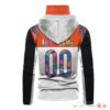 Nfl Cincinnati Bengals White Black Hologram Custom 3D Hoodie Mask