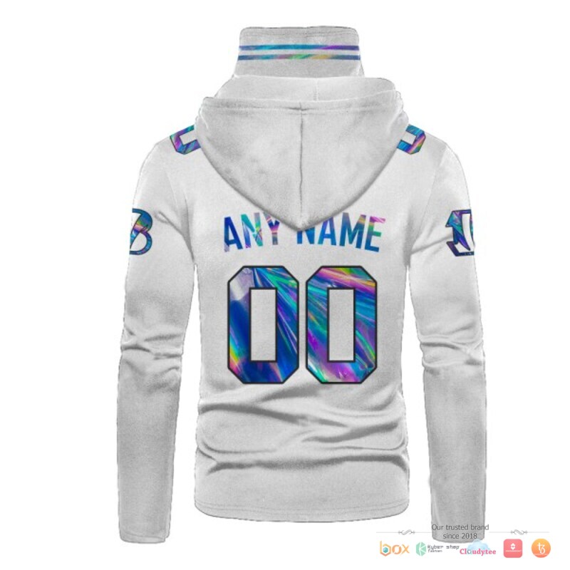 Nfl Cincinnati Bengals White Custom 3D Hoodie Mask Nfl Cincinnati Bengals White Custom 3D Hoodie Mask