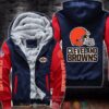 Nfl Cleveland Browns 3D Fleece Hoodie