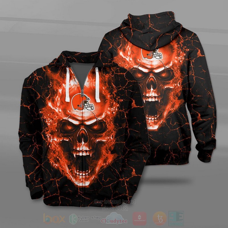 Nfl Cleveland Browns 3D Hoodie Nfl Cleveland Browns 3D Hoodie