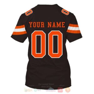 Nfl Cleveland Browns Personalized 3D Hoodie