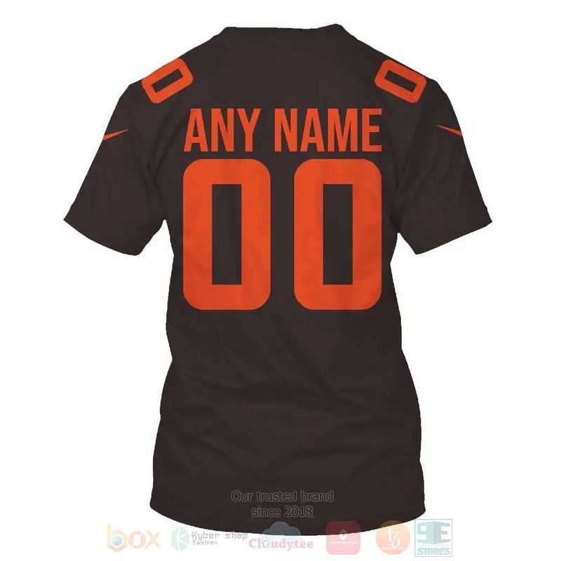 Nfl Cleveland Browns Personalized 3D Hoodie Nfl Cleveland Browns Personalized 3D Hoodie