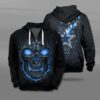 Nfl Dallas Cowboys Fire Skull Lava 3D Shirt