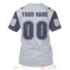Nfl Dallas Cowboys Personalized Grey 3D Hoodie