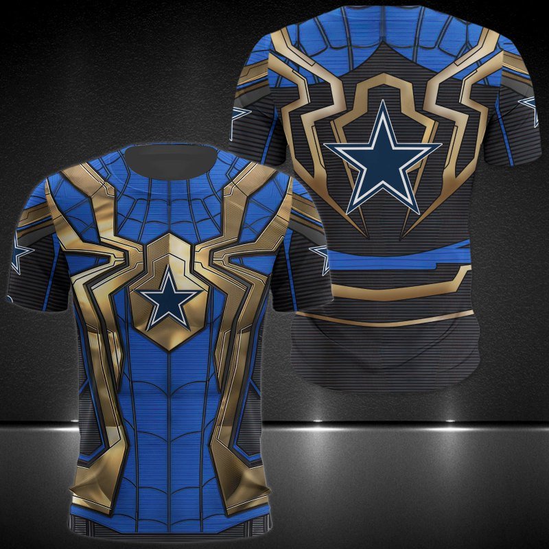 Nfl Dallas Cowboys Spider Man 3D Shirt Nfl Dallas Cowboys Spider Man 3D Shirt