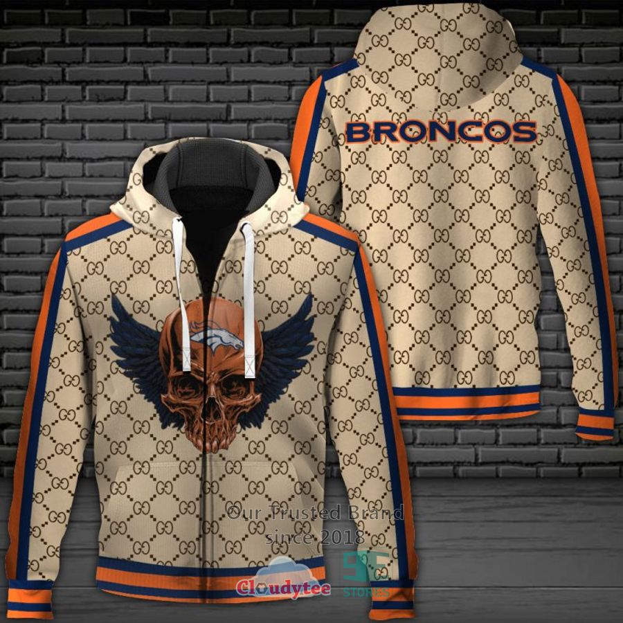 Nfl Denver Broncos 3D Hoodie Nfl Denver Broncos 3D Hoodie