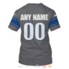 Nfl Detroit Lions Personalized 3D Hoodie