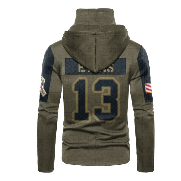 Nfl Evans 13 Tampa Bay Buccaneers 3D Hoodie Mask Nfl Evans 13 Tampa Bay Buccaneers 3D Hoodie Mask