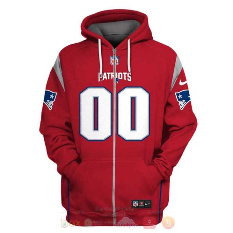 Nfl-Football-New-England-Patriots-Personalized-3D-Hoodie-Jersey-Shirt-2