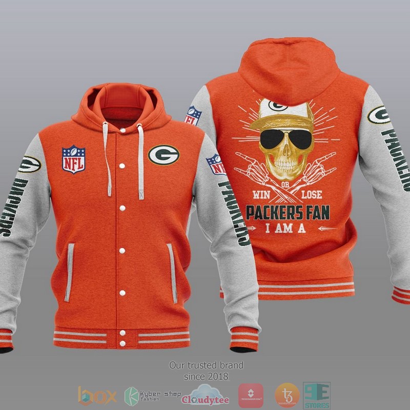 Nfl Green Bay Packers I Am A Packers Fan Baseball Hoodie Jacket Nfl Green Bay Packers I Am A Packers Fan Baseball Hoodie Jacket
