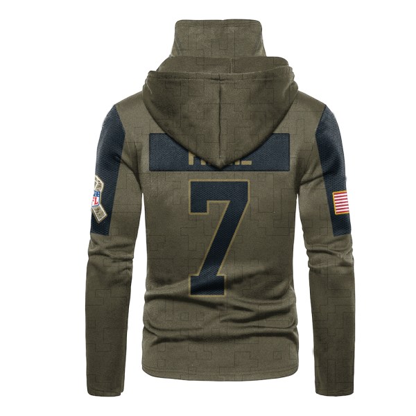 Nfl Hill 7 New Orleans Saints 3D Hoodie Mask Nfl Hill 7 New Orleans Saints 3D Hoodie Mask