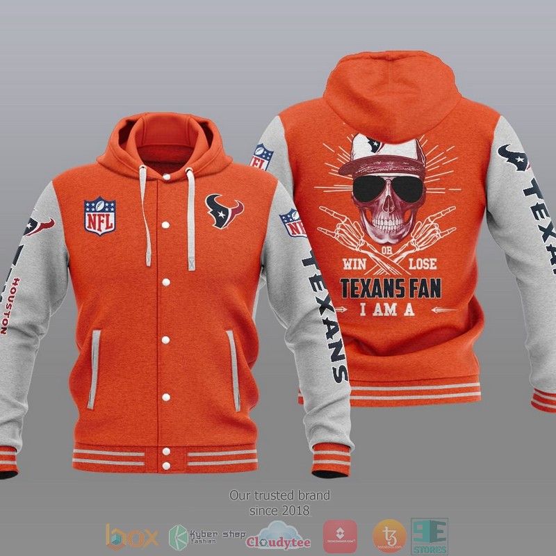 Nfl Houston Texans I Am A Texans Fan Baseball Hoodie Jacket Nfl Houston Texans I Am A Texans Fan Baseball Hoodie Jacket