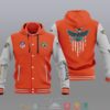 Nfl Jacksonville Jaguars Eagle American Flag Baseball Jacket Hoodie