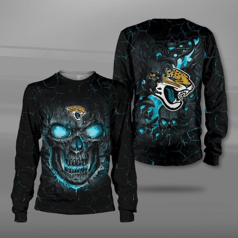 Nfl-Jacksonville-Jaguars-Fire-Skull-Lava-3D-Shirt-Hoodie-3