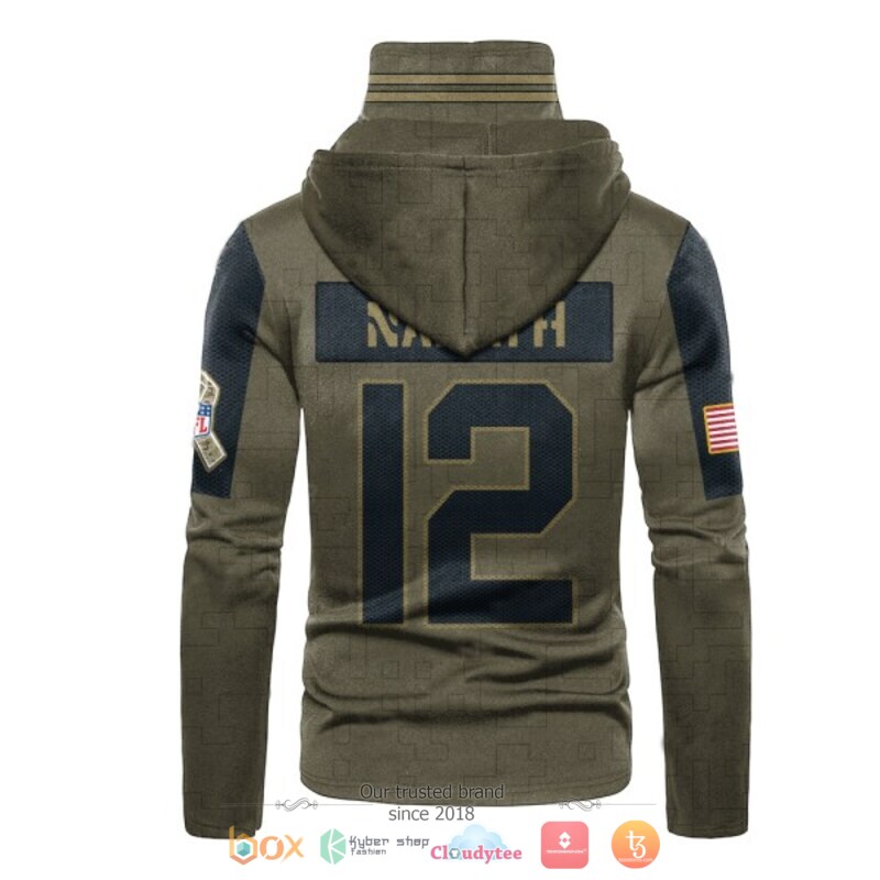 Nfl Joe Namath 12 New York Jets Hoodie Mask Nfl Joe Namath 12 New York Jets Hoodie Mask
