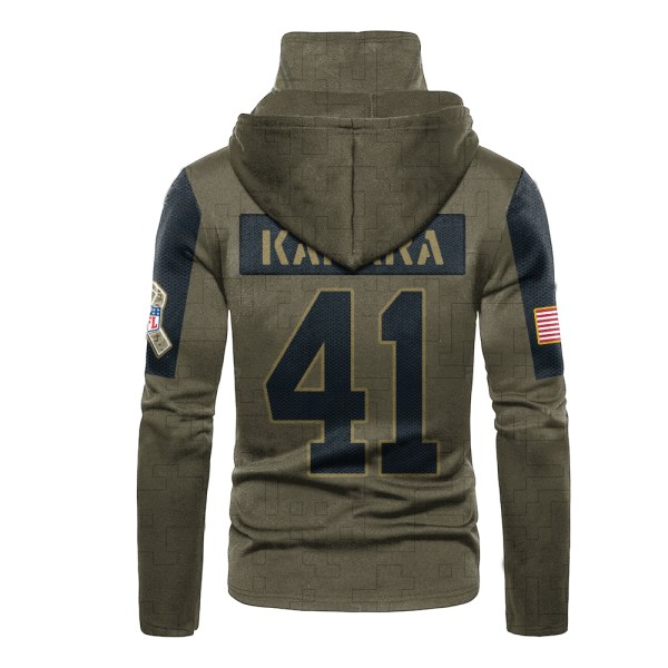 Nfl Kamara 41 New Orleans Saints 3D Hoodie Mask Nfl Kamara 41 New Orleans Saints 3D Hoodie Mask